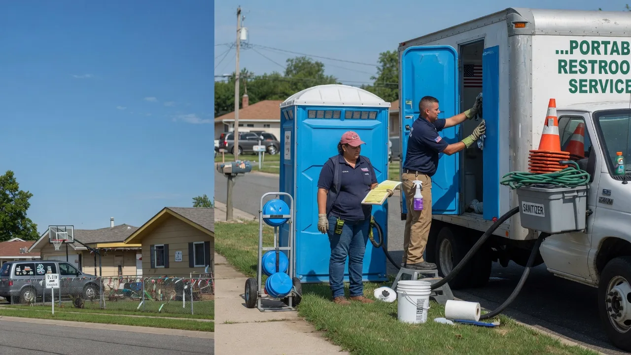 Portable Toilet Rental in Hartsburg, MO near me
